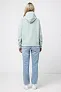  Iqoniq Trivor recycled polyester microfleece hoodie, storm grey - iqoniq