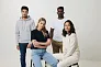  Iqoniq Torres recycled cotton hoodie undyed, natural raw - iqoniq