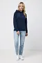  Iqoniq Trivor recycled polyester microfleece hoodie, storm grey - iqoniq