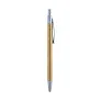  Ball pen with paper barrel and coloured bamboo fibre details