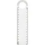  Ruler with loupe and protractor