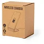  Wheat straw wireless charger 10W, phone stand