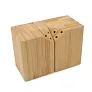  Bamboo salt and pepper set