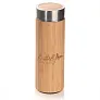  Bamboo vacuum flask 300 ml with sieve stopping dregs