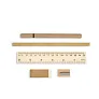  School set in cork pouch, pencil case