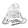 Brody Drawstring bag for colouring, crayons
