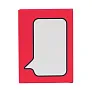  Memo holder "speech bubble", sticky notes