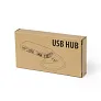  Bamboo USB hub 2.0 with USB type C