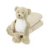 Phil Plush teddy bear with blanket