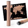  Scratch off World map