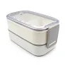  Lunch boxes 2 pcs, 2x700 ml, cutlery