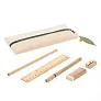  School set, pencil case, pencil, ball pen, ruler, eraser and pencil sharpener