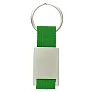  Keyring with metal badge