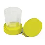  Foldable travel mug 220 ml with carabiner