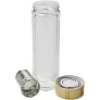  Glass vacuum flask 420 ml with sieve stopping dregs