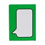  Memo holder "speech bubble", sticky notes