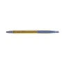  Ball pen with paper barrel and coloured bamboo fibre details