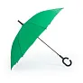  Windproof automatic umbrella, C shaped handle