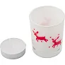  Decorated candle holder with tea light