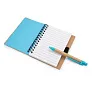  Notebook approx. B7 "smiling face" with ball pen