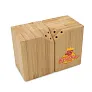  Bamboo salt and pepper set