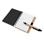  Notebook approx. B7 "smiling face" with ball pen