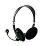  Headset: headphones with microphone