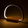 Desk lamp, bamboo wireless charger 10W