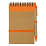  Notebook approx. A6 with ball pen