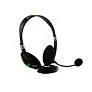  Headset: headphones with microphone