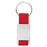  Keyring with metal badge