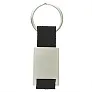  Keyring with metal badge
