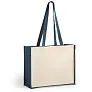  Laminated jute shopping bag with laminated cotton element