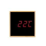  Bamboo desk clock with alarm
