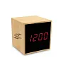  Bamboo desk clock with alarm