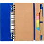  Memo holder, notebook, sticky notes, ball pen