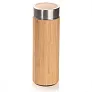  Bamboo vacuum flask 300 ml with sieve stopping dregs