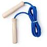  Skipping rope with wooden handles
