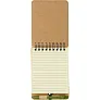  Memo holder, notebook approx. A6, sticky notes and ball pen