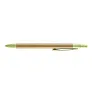  Ball pen with paper barrel and coloured bamboo fibre details