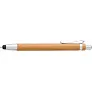  Writing set, bamboo ball pen with touch pen and mechanical pencil