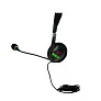  Headset: headphones with microphone