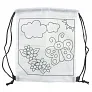  Drawstring bag for colouring, felt tip pens