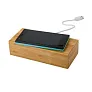  Bamboo wireless charger 5W, clock