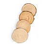  Wooden cup coaster set, 4 pcs
