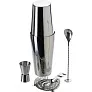  Cocktail set, shaker, 4 pcs