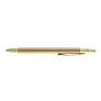  Ball pen with paper barrel and coloured bamboo fibre details