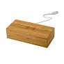  Bamboo wireless charger 5W, clock