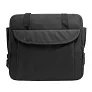  Foldable car organizer with cooler compartment