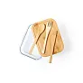  Glass lunch box 700 ml, bamboo lid and cutlery